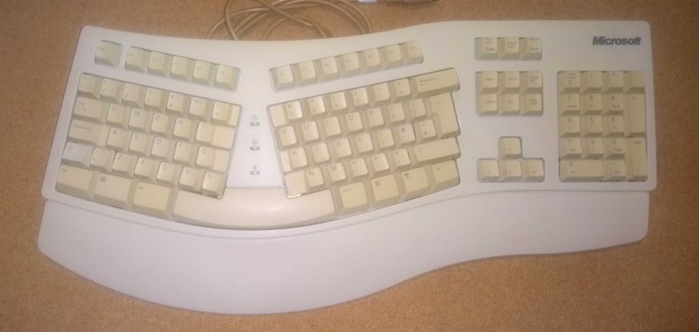 Microsoft Natural Keyboard pierwszy model 1994 Świdnica • OLX.pl