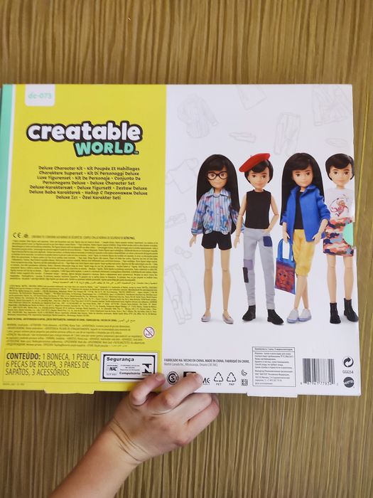 Нова лялька Creatable world от Mattel