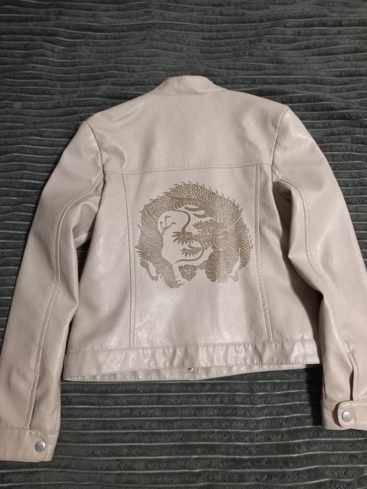 Куртка із шкіро замінника