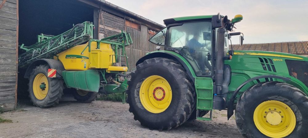 Opryskiwacz John Deere 740i 27m GPS Autopoziomowanie z Niemiec