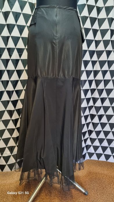 Asymetryczna, maxi spódnica 38