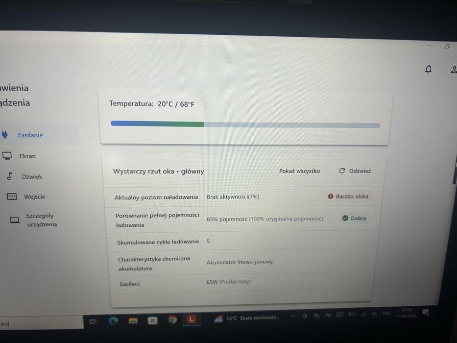 Thinkpad t480 i5 8gen 16gb ram jak nowy nowe baterie dotykowa matryca