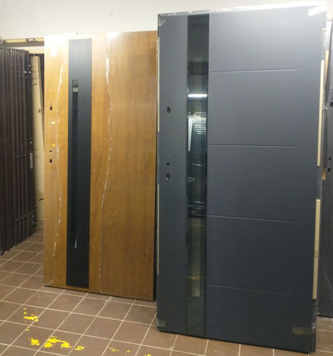 Drzwi stalowe, zewnętrzne Ocieplane II Gatunek