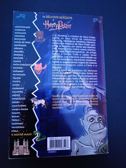 Livro "Os Mundos Mágicos de Harry Potter", David Colbert