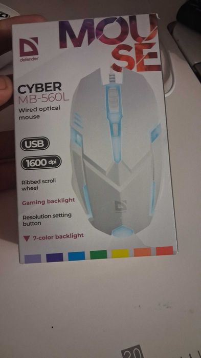 Комп'ютерна мишка Defender cyber mb-560L