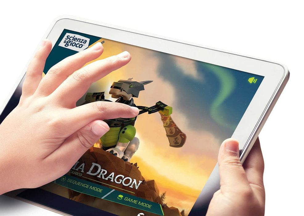 Robot Clementoni Mecha Dragon novo, selado