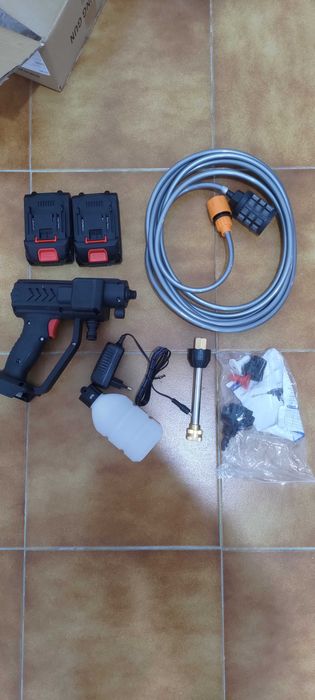 lavadora de presão a baterias