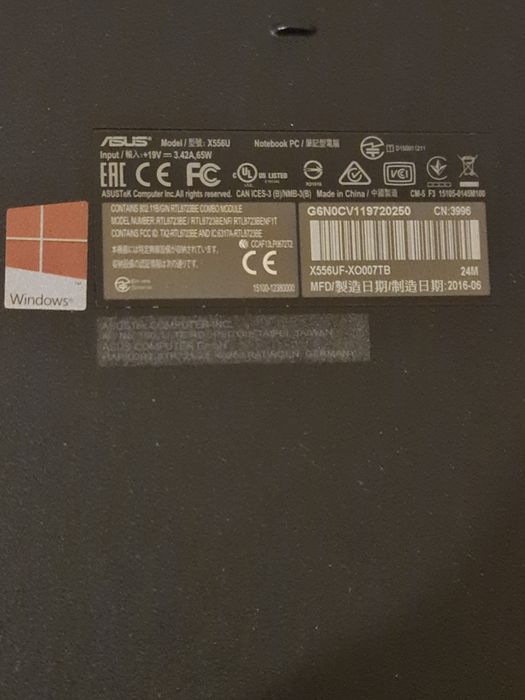 Vendo  Portátil Asus
