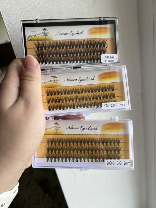 Накладні пучкові вії Несура Nesura