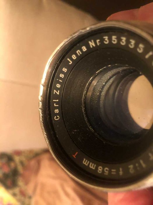 Pentax Asahi Spotmatic+Carl Zeiss Biotar 1:2,f=58 mm +Chinon 2,8/135mm