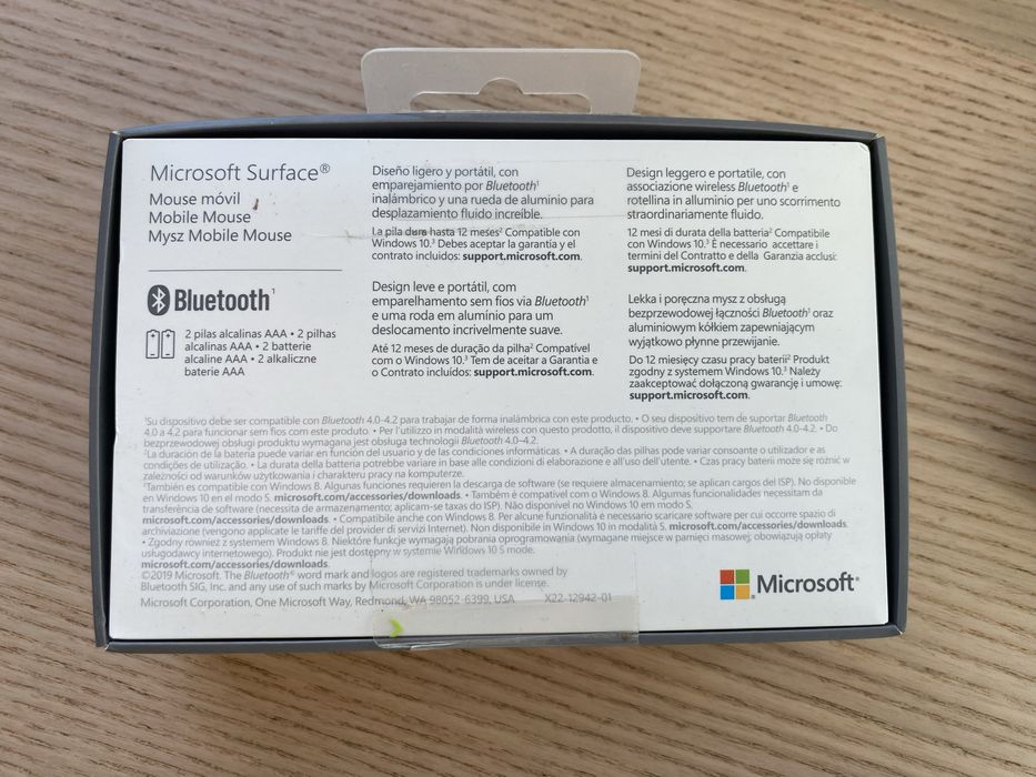 Mouse Móvil Microsoft Surface BLUETOOTH