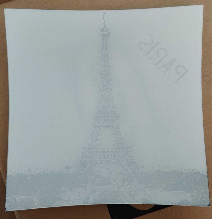 Ceiling light fixture with image of the Eiffel Tower - Paris64551916987521121