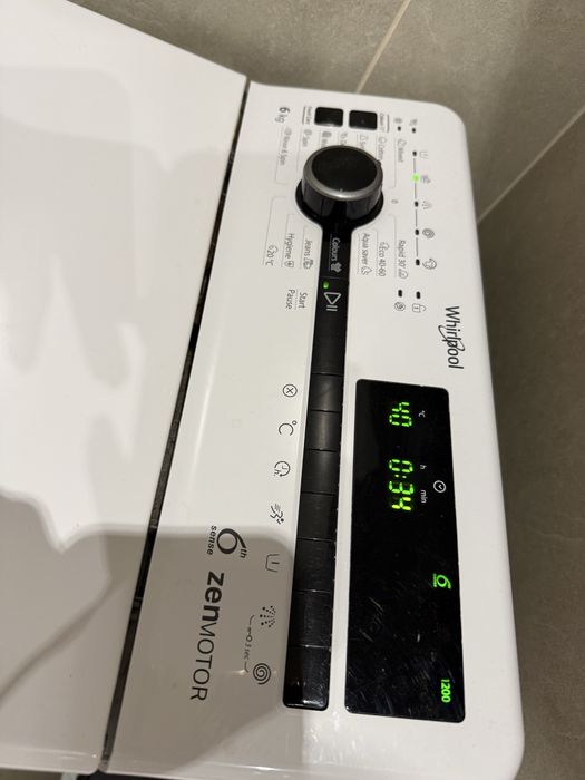 Pralka Whirlpool TDLRB 6252BS EU/N 6kg 1200obr/min
