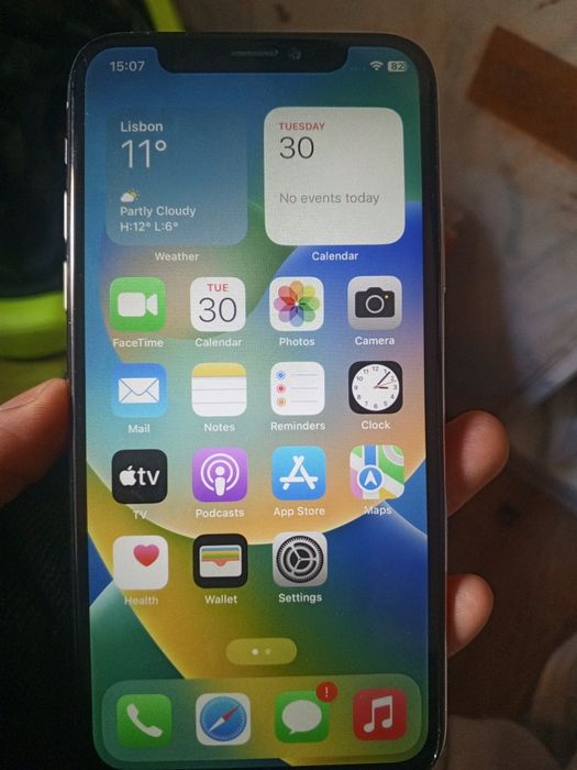 Iphone X 256GB betaria saúde 98%
