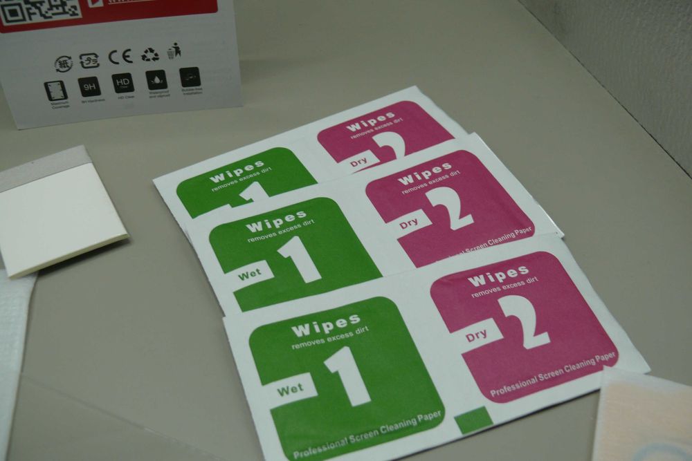 Pack de 3 + 3 Vidro Temperado para Protetor de Ecrã