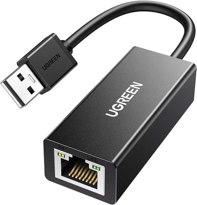 UGREEN Adapter Usb 2.0 Do Rj45 Ethernet Kompatybilny Z Surface Pro 3