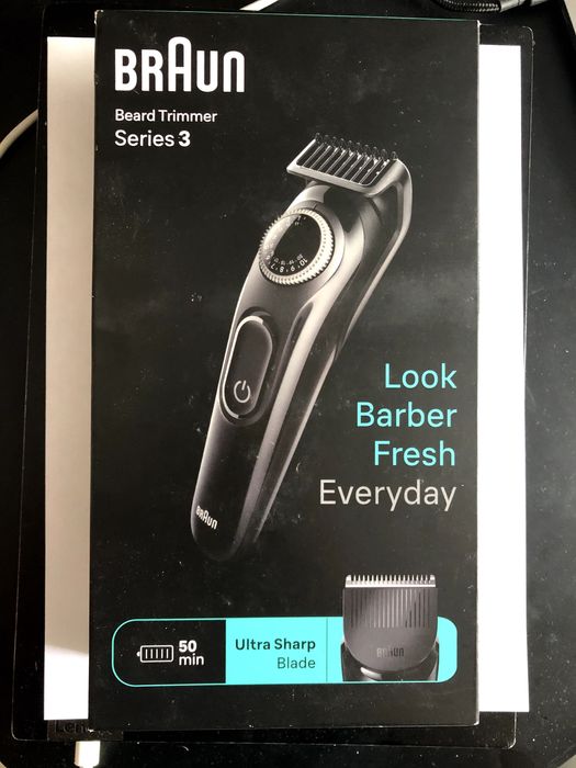 Braun Series 3 BT3410 – trymer do zarostu – nowy