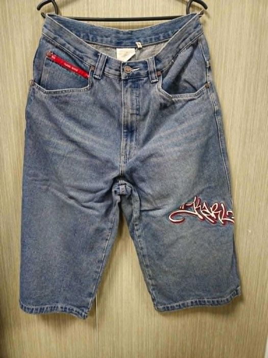 Spodnie, spodenki jeans roz. L/XL Karl Kani USA !!!