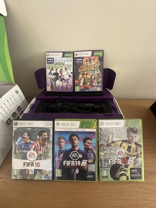 Xbox 360 250gb com Kinect