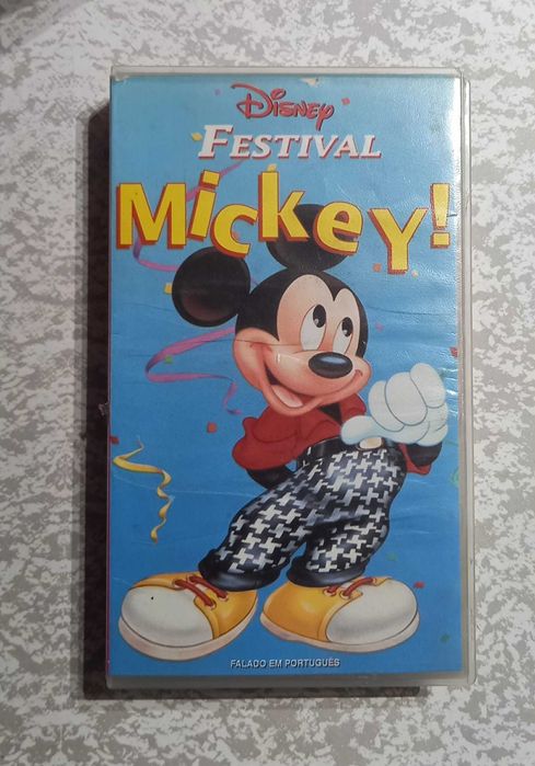 Cassete VHS Festival Mickey