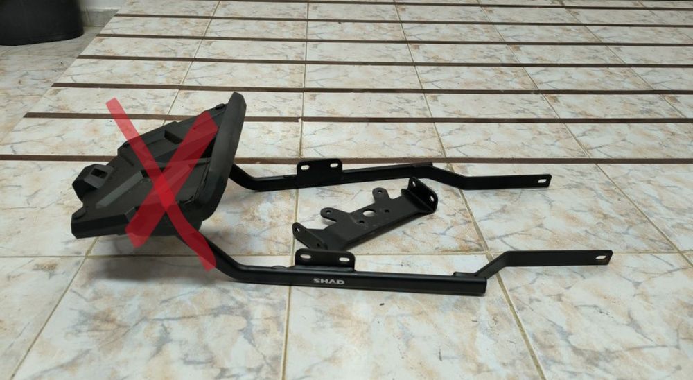 Kit fixação para top case shad Suzuki SV 650