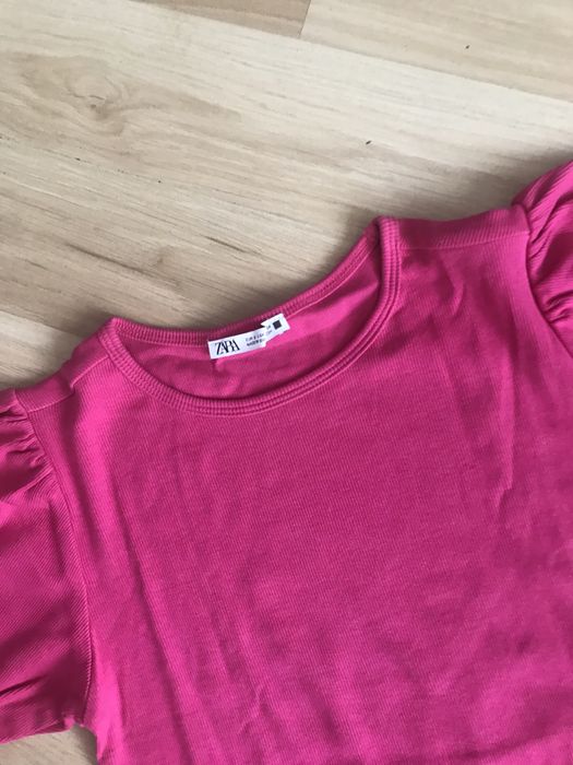 Zara  różowa bluzka r. S z bawelny