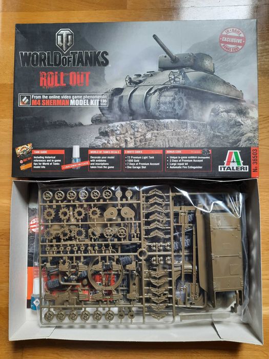 Model do sklejania Italeri M4 Sherman skala 1/35