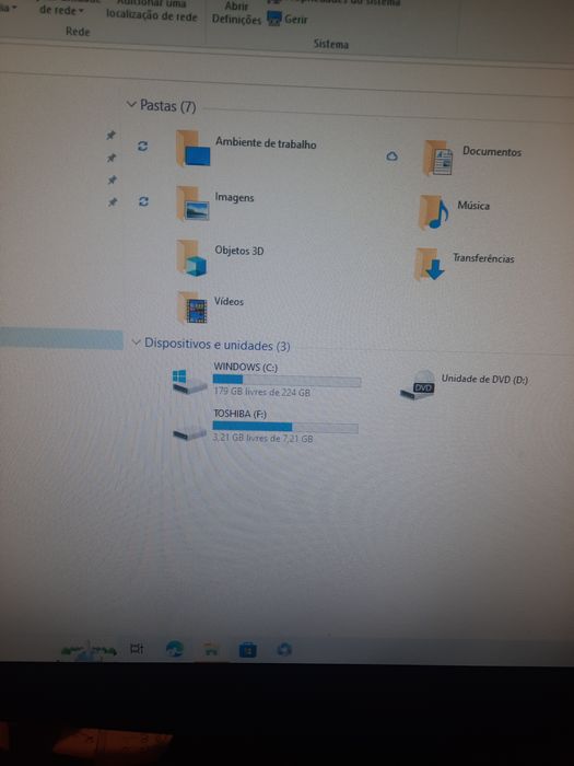 Pc Desktop HP compaq 8000 Elite Core 2duo 4gb wid 10 pro disco 240giga