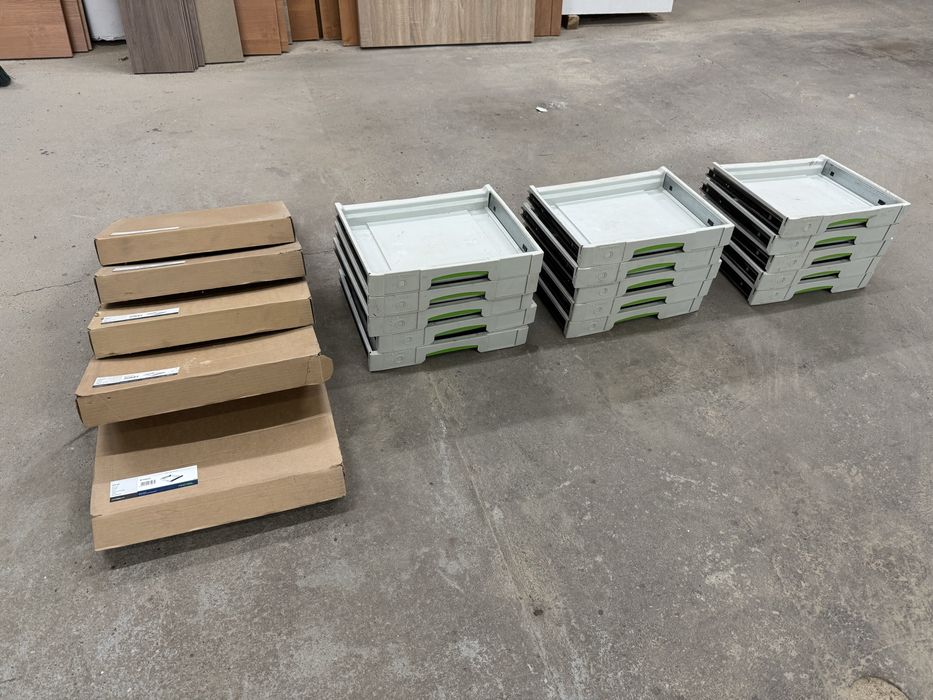 Szuflady festool
