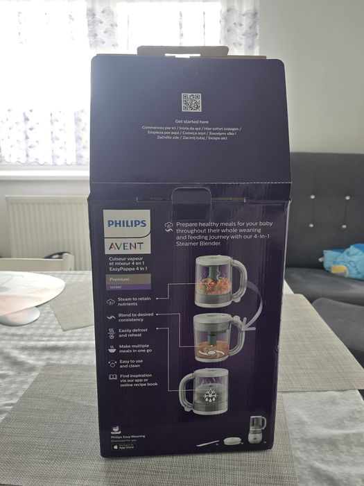 Philips avent 4 w 1 steamer and mixer