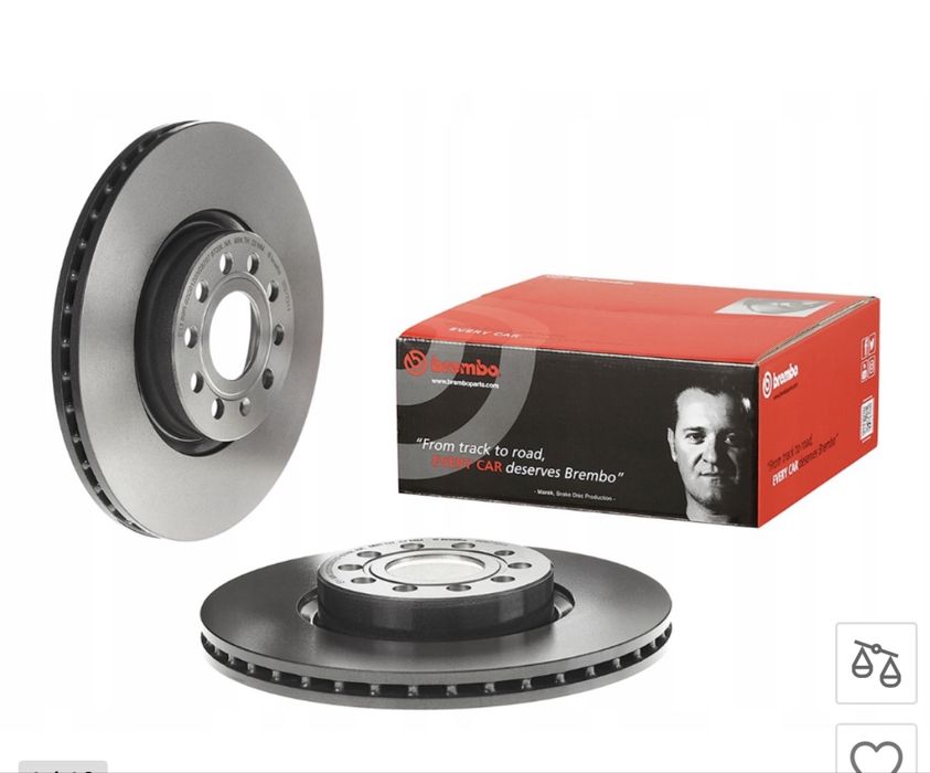 Brembo 09.9772.11 Tarcza hamulcowa
