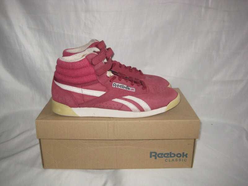 Ботинки кроссовки хайтопы Reebok оригинал 40-41 размер,стелька 26,5 см