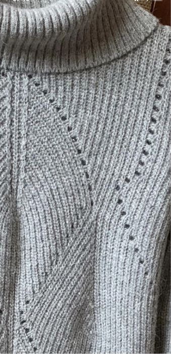 Golf sweter  szary