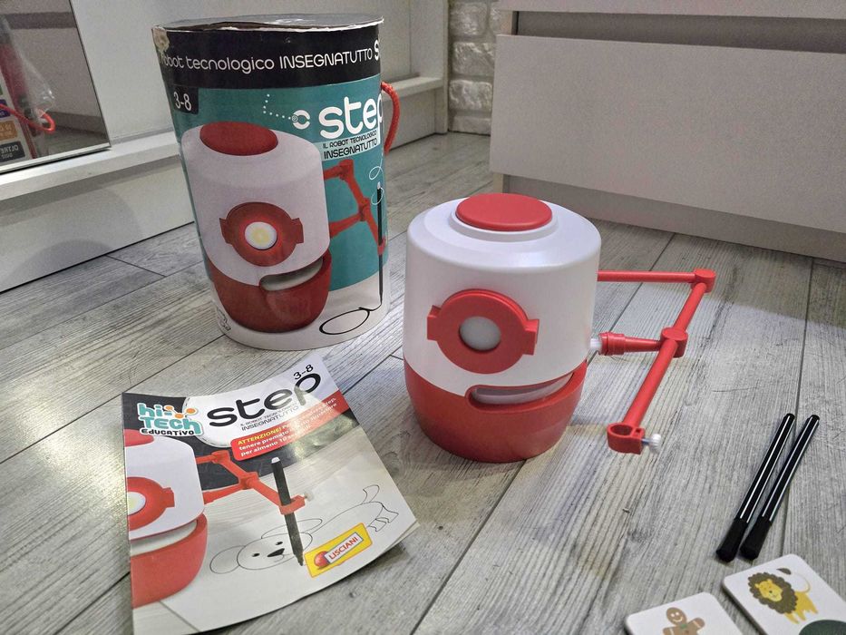 Step robot edukacyjny dla dzieci. LISCIANI. Jak nowy. uczy pisania.