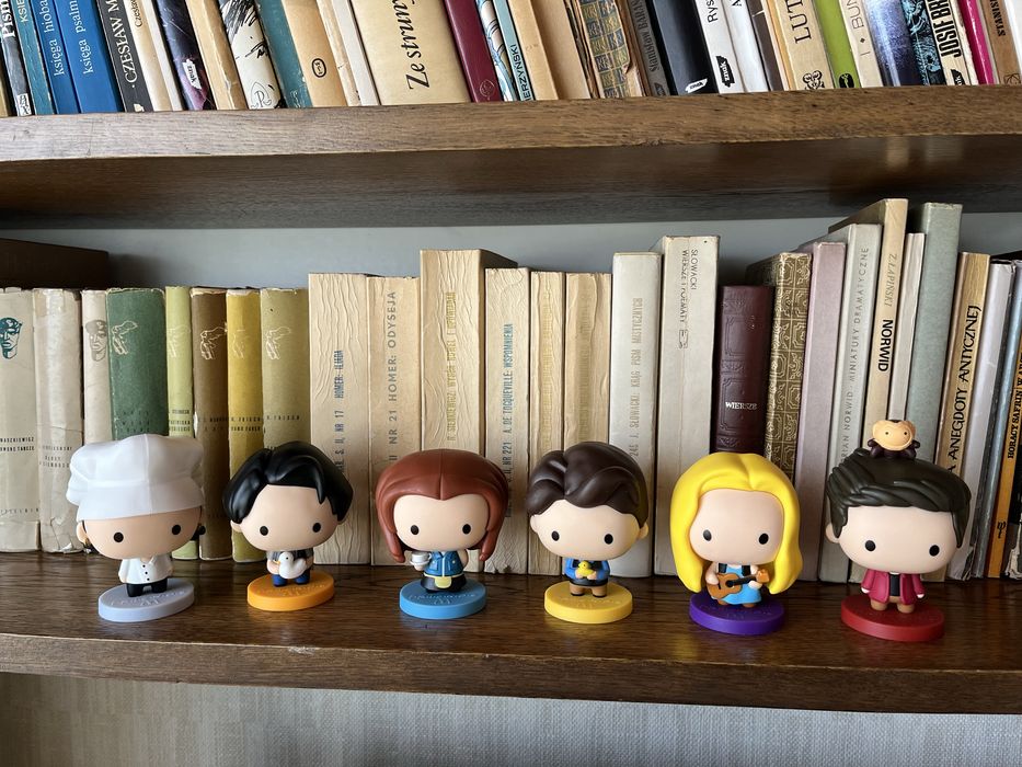figurka FRIENDS McDonald’s 6szt. zestaw komplet Monica Chandler Phoebe