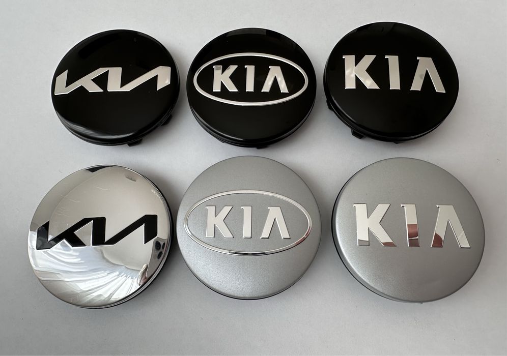Ковпачки для дисків КІА колпачки дисков KIA заглушки в диски значки