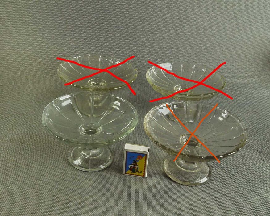 Прозоре скло старий посуд Вживане