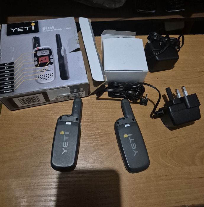 Робочі Рації Yeti Slim Walkie-Talkie 2шт