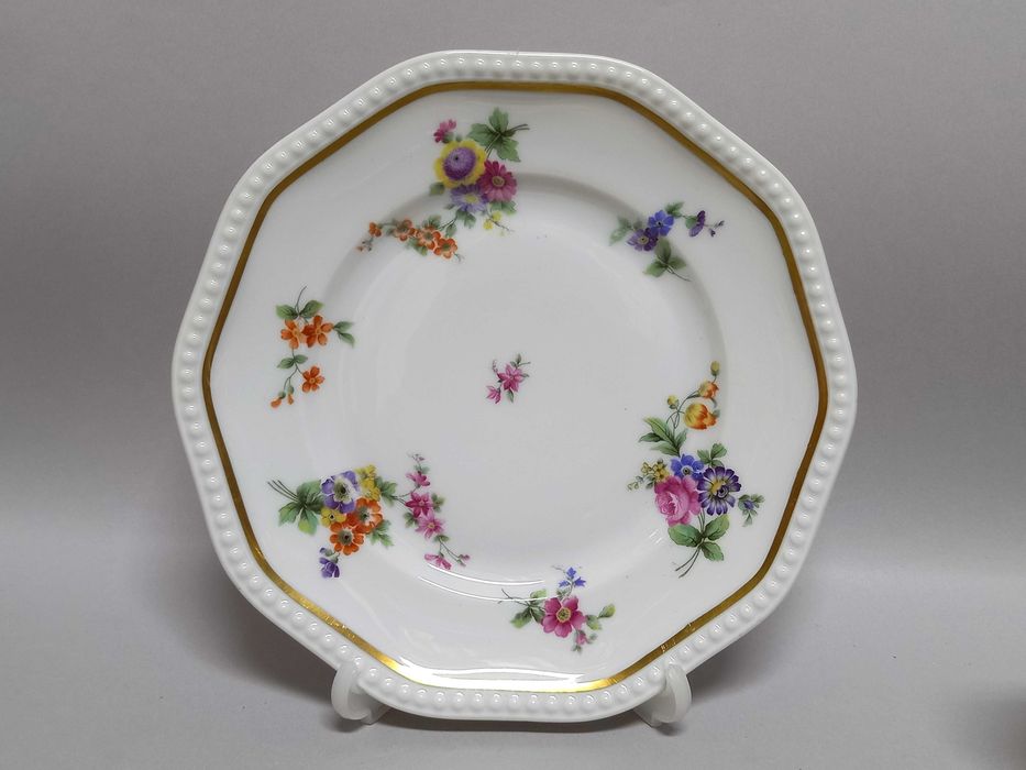 Zestaw śniadaniowy, herbata ( 200ml), Rosenthal Perlrand