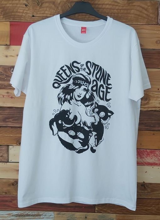 Queens of the Stone Age / Foo Fighters - T-shirt - Nova