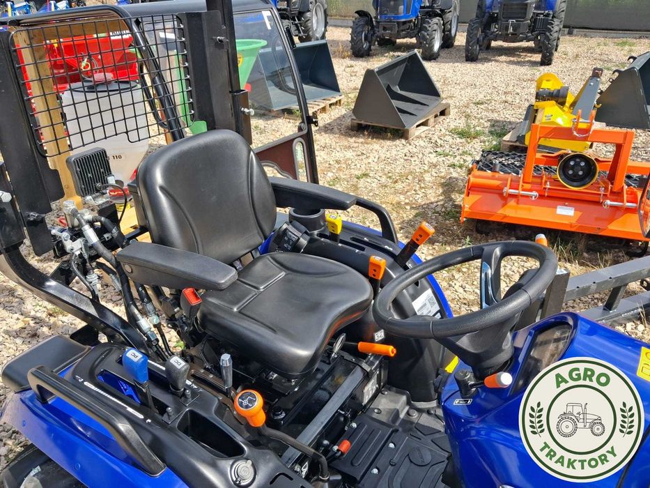 Ciągnik 26 PRO 5 LAT GWARANCJI rewers 9x9 FARMTRAC nie kubota NOWY komunalny (glebogryzarka,kosiarka)