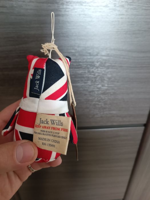 Брендовая мягкая игрушка - брелок  Jack Wills