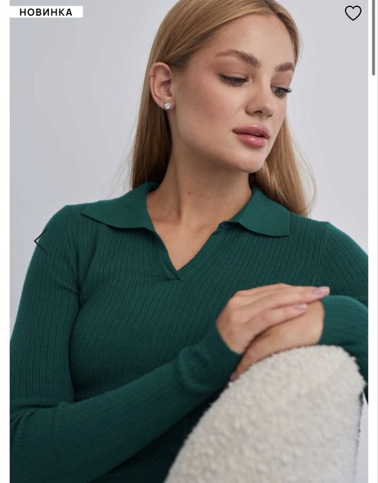 Лонгслів  , поло  Solmar у рубчик