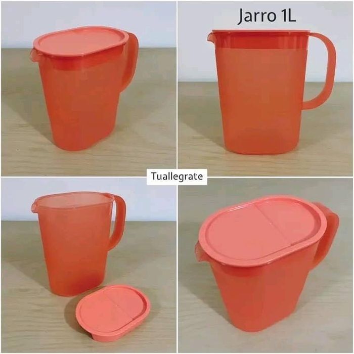 Jarro Allegra 1L Tampa Hermética Tupperware