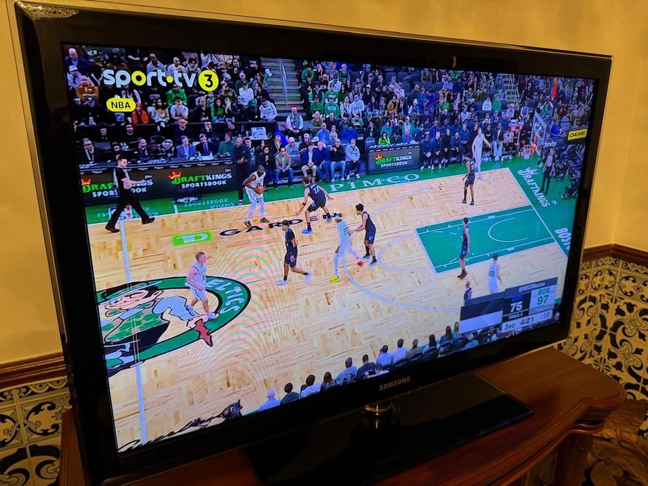 TV Samsung como nova