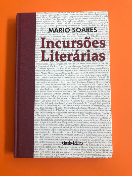 Incursões Literárias -   Mário Soares