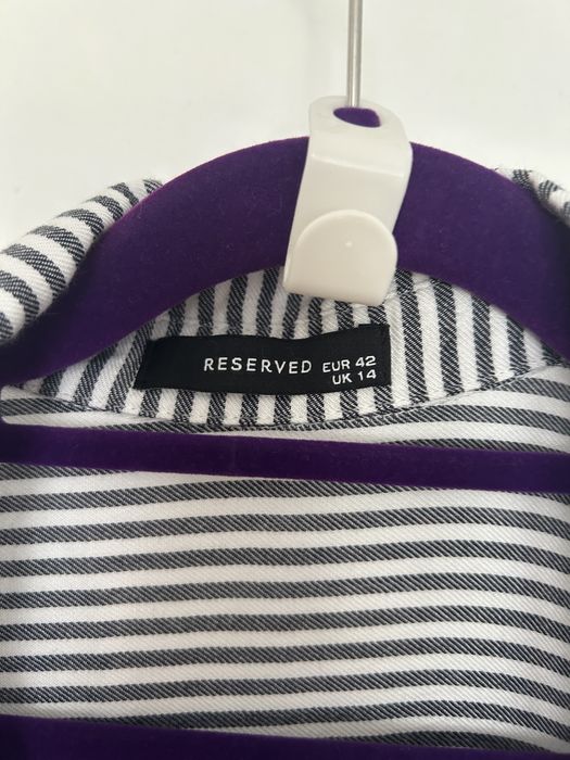 Koszula w paski, Reserved, 100% wiskoza, rozm XL