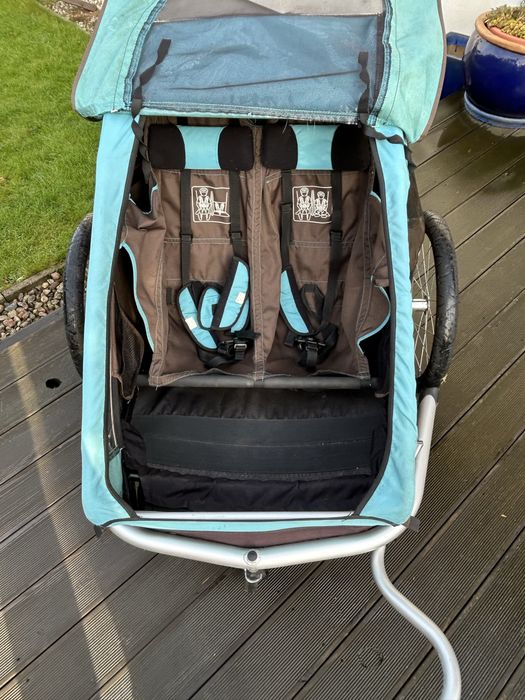 Przyczepka rowerowa CROOZER Kid Plus For 2