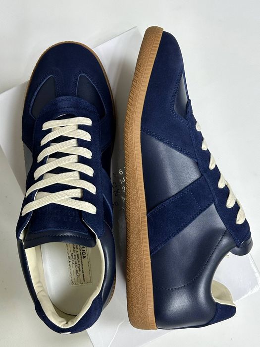 Maison Margiela replica Guts  blue кеди кросівки кроссовки сині 44 43 42 41
