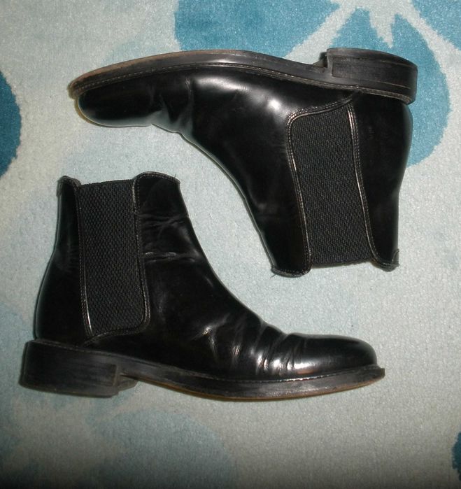 Buty czarne sztyblety męskie firmy Next rozm. 40